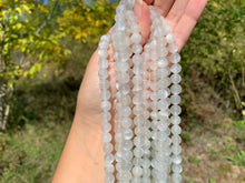 Charger l'image dans la galerie, Perles en pierre de lune blanche entre 4 et 12mm PLBD