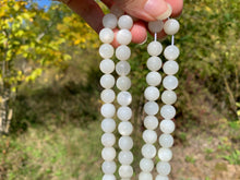 Charger l'image dans la galerie, Perles en pierre de lune blanche entre 4 et 12mm PLBD