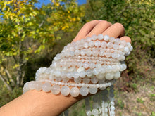 Charger l'image dans la galerie, Perles en pierre de lune blanche entre 6 et 12mm PLBU