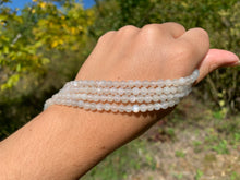 Charger l'image dans la galerie, Perles en pierre de lune blanche entre 6 et 12mm PLBU