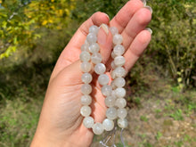 Charger l'image dans la galerie, Perles en pierre de lune blanche entre 6 et 12mm PLBU