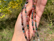 Charger l'image dans la galerie, Perles en agate indienne, forme petit ovale