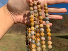 Charger l'image dans la galerie, Perles en agate crazy lace entre 4 et 12mm
