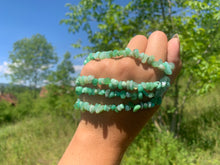 Charger l'image dans la galerie, Perles en chrysoprase, forme chips