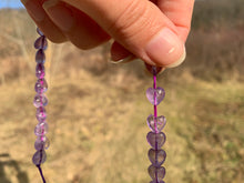 Charger l'image dans la galerie, Perles en améthyste, forme coeur