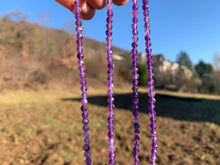 Charger l'image dans la galerie, Perles en améthyste facettées entre 2 et 4mm