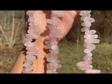 Charger et lire la vidéo dans la visionneuse de la Galerie, Perles en quartz rose