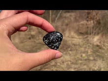 Charger et lire la vidéo dans la visionneuse de la Galerie, VENDU Obsidienne Flocons 6