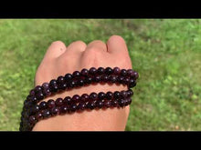 Charger et lire la vidéo dans la visionneuse de la Galerie, Perles en grenat entre 4 et 12mm GU