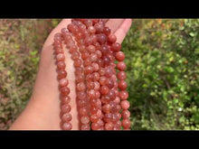 Charger et lire la vidéo dans la visionneuse de la Galerie, Perles en pierre de soleil entre 6 et 10mm