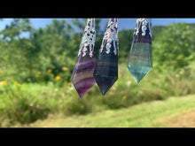 Charger et lire la vidéo dans la visionneuse de la Galerie, Pendule en fluorite