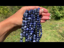 Charger et lire la vidéo dans la visionneuse de la Galerie, Perles en sodalite entre 4 et 14mm SD