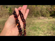 Charger et lire la vidéo dans la visionneuse de la Galerie, Perles en oeil de taureau, forme diamant entre 6 et 10mm