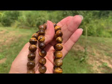 Charger et lire la vidéo dans la visionneuse de la Galerie, Perles en oeil de tigre entre 2 et 14mm OTD