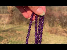 Charger et lire la vidéo dans la visionneuse de la Galerie, Perles en améthyste facettées entre 6 et 10mm