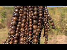 Charger et lire la vidéo dans la visionneuse de la Galerie, Perles en bronzite entre 4 et 12mm