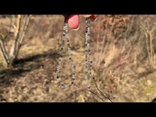 Charger et lire la vidéo dans la visionneuse de la Galerie, Perles en quartz avec inclusions de tourmaline facettées entre 2 et 4,5mm