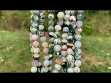 Charger et lire la vidéo dans la visionneuse de la Galerie, Perles en agate arbres entre 4 et 12mm