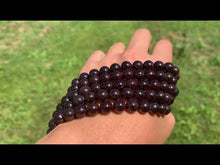 Charger et lire la vidéo dans la visionneuse de la Galerie, Perles en grenat entre 4 et 12mm GD