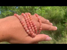 Charger et lire la vidéo dans la visionneuse de la Galerie, Perles en calcite orange entre 6 et 8mm