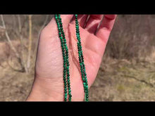 Charger et lire la vidéo dans la visionneuse de la Galerie, Perles en malachite facettées entre 2 et 6,5mm