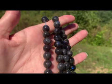 Charger et lire la vidéo dans la visionneuse de la Galerie, Perles en labradorite entre 6 et 10mm LQ