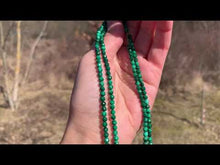 Charger et lire la vidéo dans la visionneuse de la Galerie, Perles en malachite facettées entre 2 et 6,5mm