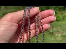 Charger et lire la vidéo dans la visionneuse de la Galerie, Perles en quartz avec inclusions de tourmaline entre 4 et 8mm QTQ