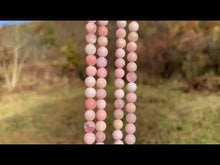 Charger et lire la vidéo dans la visionneuse de la Galerie, Perles en opale commune rose entre 4 et 10mm ORD