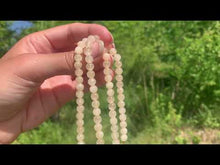Charger et lire la vidéo dans la visionneuse de la Galerie, Perles en calcite jaune entre 6 et 10mm