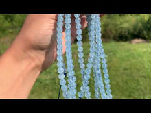 Charger et lire la vidéo dans la visionneuse de la Galerie, Perles en aigue-marine entre 2 et 12mm AMT