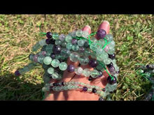 Charger et lire la vidéo dans la visionneuse de la Galerie, Perles en fluorite entre 4 et 12mm