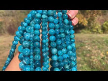 Charger et lire la vidéo dans la visionneuse de la Galerie, Perles en apatite entre 4 et 12mm ABT