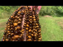 Charger et lire la vidéo dans la visionneuse de la Galerie, Perles en oeil de tigre entre 2 et 14mm OTD