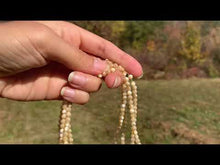 Charger et lire la vidéo dans la visionneuse de la Galerie, Perles en nacre beige entre 2 et 12mm