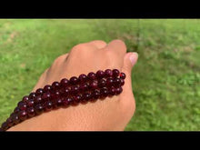 Charger et lire la vidéo dans la visionneuse de la Galerie, Perles en grenat entre 2 et 10mm GT