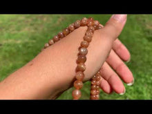 Charger et lire la vidéo dans la visionneuse de la Galerie, Perles en pierre de soleil entre 6 et 8mm