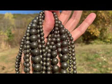 Charger et lire la vidéo dans la visionneuse de la Galerie, Perles en pyrite entre 4 et 14mm