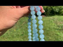 Charger et lire la vidéo dans la visionneuse de la Galerie, Perles en aigue-marine entre 2 et 12mm AMT