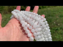 Charger et lire la vidéo dans la visionneuse de la Galerie, Perles en labradorite blanche entre 4 et 12mm LBD