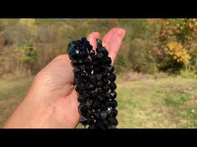 Charger et lire la vidéo dans la visionneuse de la Galerie, Perles en obsidienne oeil céleste (arc-en-ciel), forme diamant entre 6 et 12mm