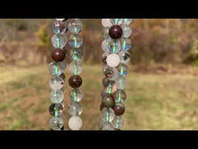 Charger et lire la vidéo dans la visionneuse de la Galerie, Perles en quartz lodolite entre 4 et 12mm