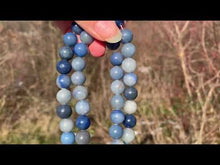 Charger et lire la vidéo dans la visionneuse de la Galerie, Perles en aventurine bleue entre 4 et 12mm