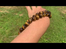 Charger et lire la vidéo dans la visionneuse de la Galerie, Perles en oeil de tigre entre 2 et 14mm OTD