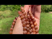 Charger et lire la vidéo dans la visionneuse de la Galerie, Perles en pierre de soleil entre 6 et 8mm