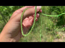 Charger et lire la vidéo dans la visionneuse de la Galerie, Perles en péridot entre 2 et 5mm
