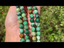 Charger et lire la vidéo dans la visionneuse de la Galerie, Perles en variscite entre 6 et 10mm