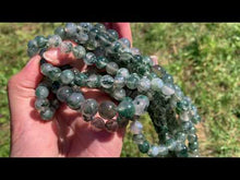 Charger et lire la vidéo dans la visionneuse de la Galerie, Perles en agate mousse entre 4 et 12mm