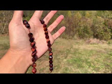 Charger et lire la vidéo dans la visionneuse de la Galerie, Perles en oeil de taureau, forme diamant entre 6 et 10mm