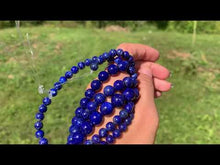 Charger et lire la vidéo dans la visionneuse de la Galerie, Perles en lapis-lazuli entre 6 et 10mm LQ